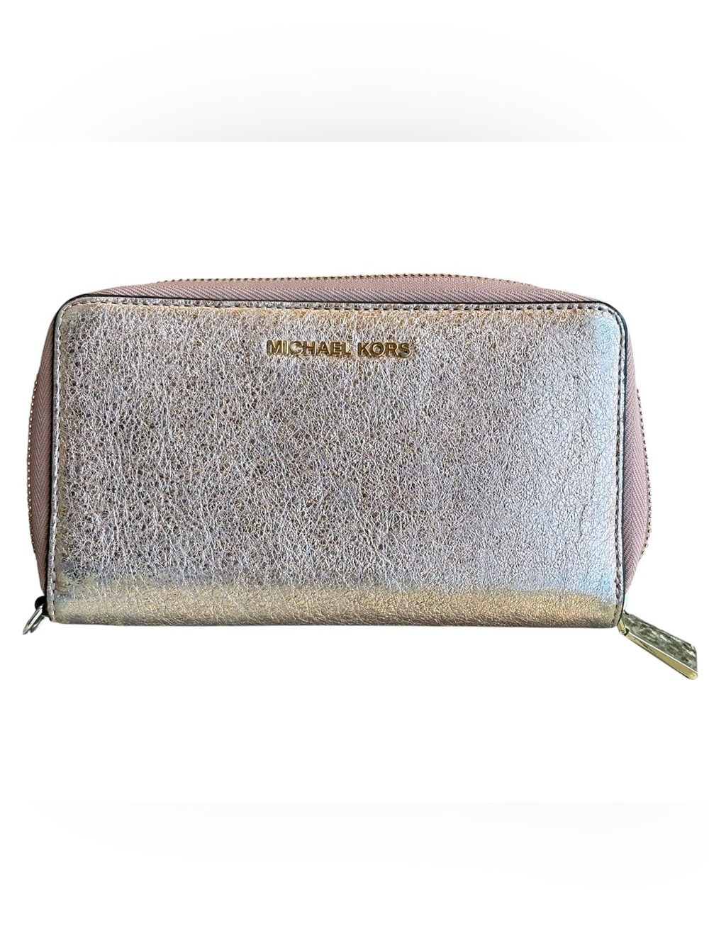 Michael Kors metallic wallet